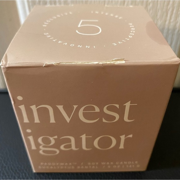 Enneagram 5 scented candle - Picture 5 of 5